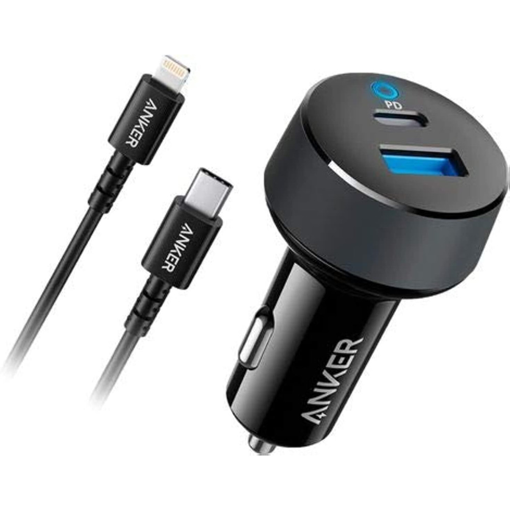 Anker Powerdrive Classic PD 2 15W 2-Port Usb-C حزمة الشحن السريع المدمجة - 1