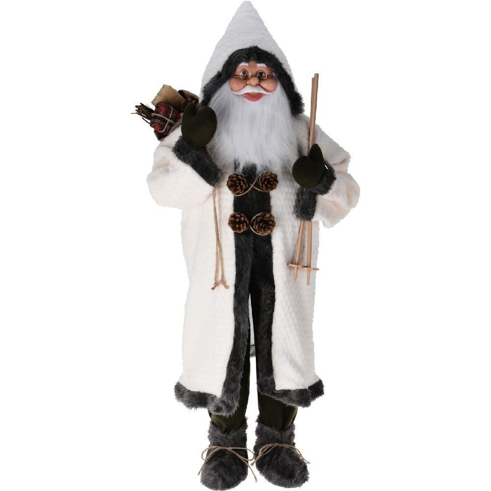 Koopman Santa Standing Cream 110cm White - 1