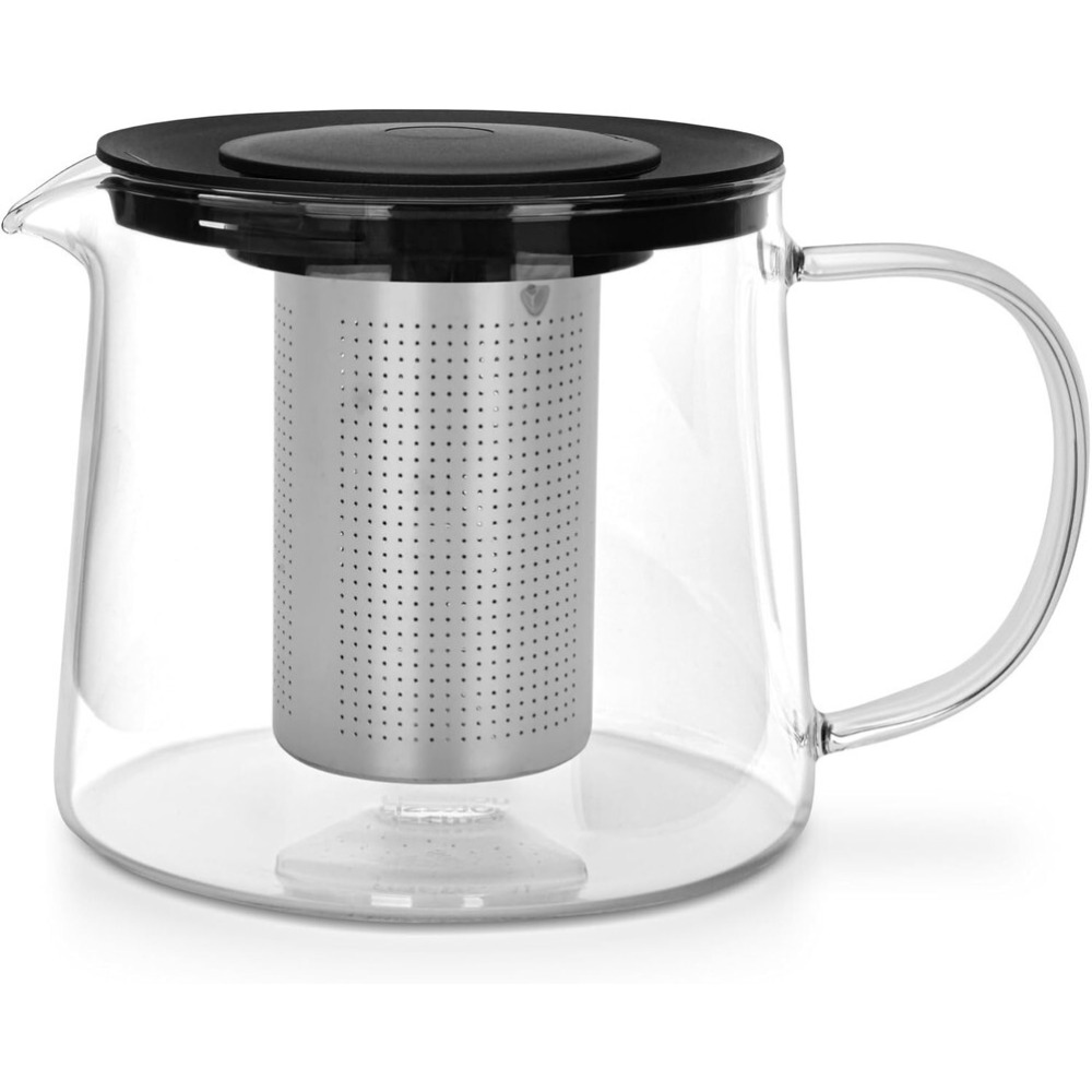 Fissman Tea Pot 1500ml with Stainless Steel Filter Borosilicate Glass - 4