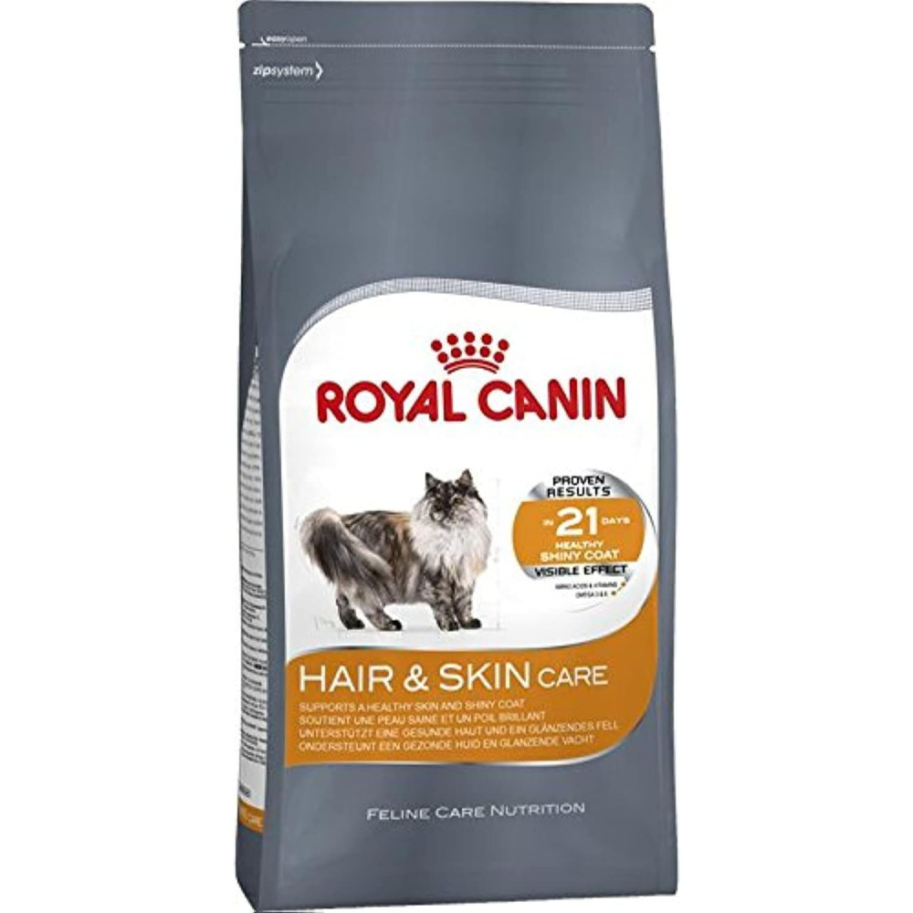 Royal Canin Hair & Skin Care Adult Dry Cat Food 400g - 1