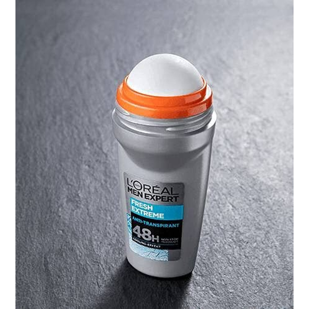 L'Oréal Paris Men Expert Fresh Extreme Anti-Perspirant 48h Dry Non-Stop Roll-On, 50ml - 3