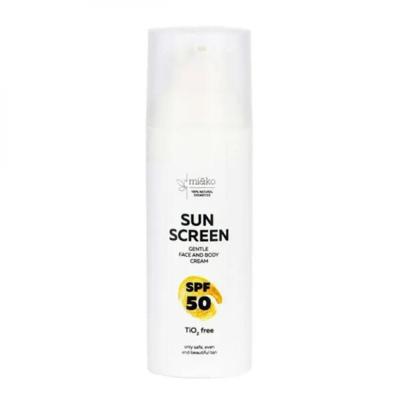 Mi\&Ko Sun Screen SPF50 50 Мл Нежный Солнцезащитный КРЕМ Для Лица и тела