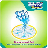 BabyJoy / Diapers, Compressed diamond pad Mega Pack, size 3, x68 - 4 miniature