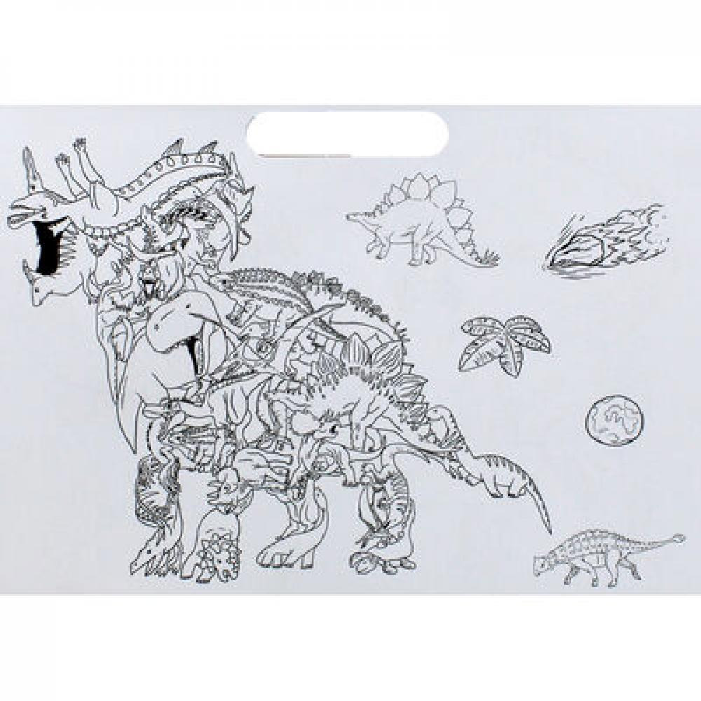 Dinosaurs Doodle Colouring Book - 3