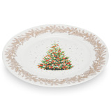 Fissman, Plate Christmas, 27cm, New Bone China - 1 miniature