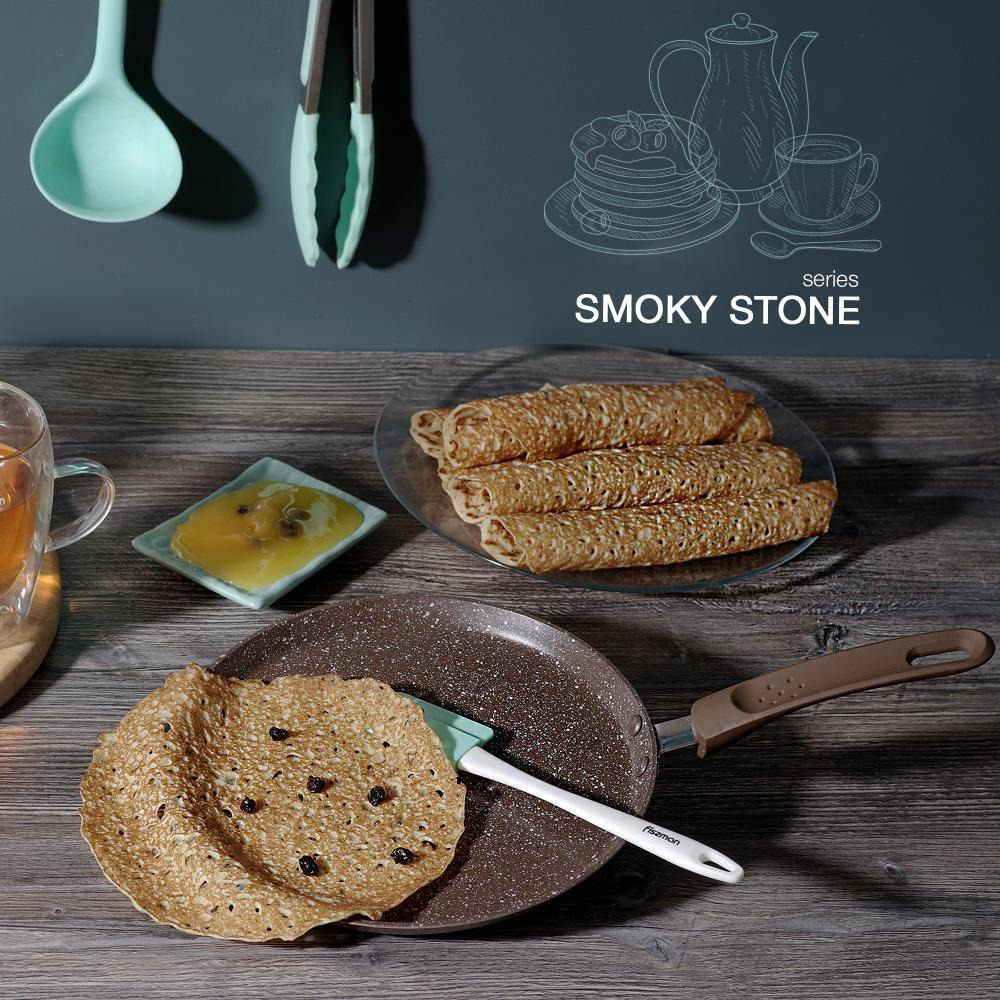 Fissman Crepe Pan Smoky Stone 24cm (Aluminium With Non-Stick Coating) - 3