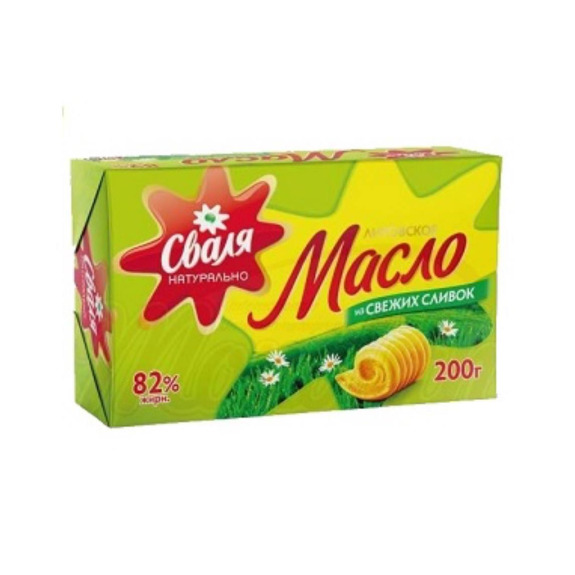 Butter 82% Svalya 200g
