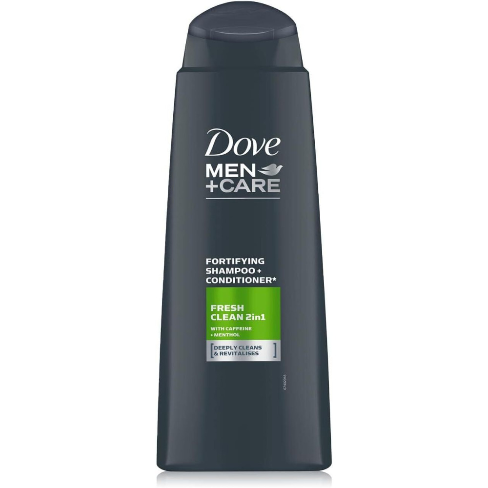 Dove Men + Care Fresh Clean 2 в 1 Шампунь и КОНДИЦИОНЕР, 400 мл - 1