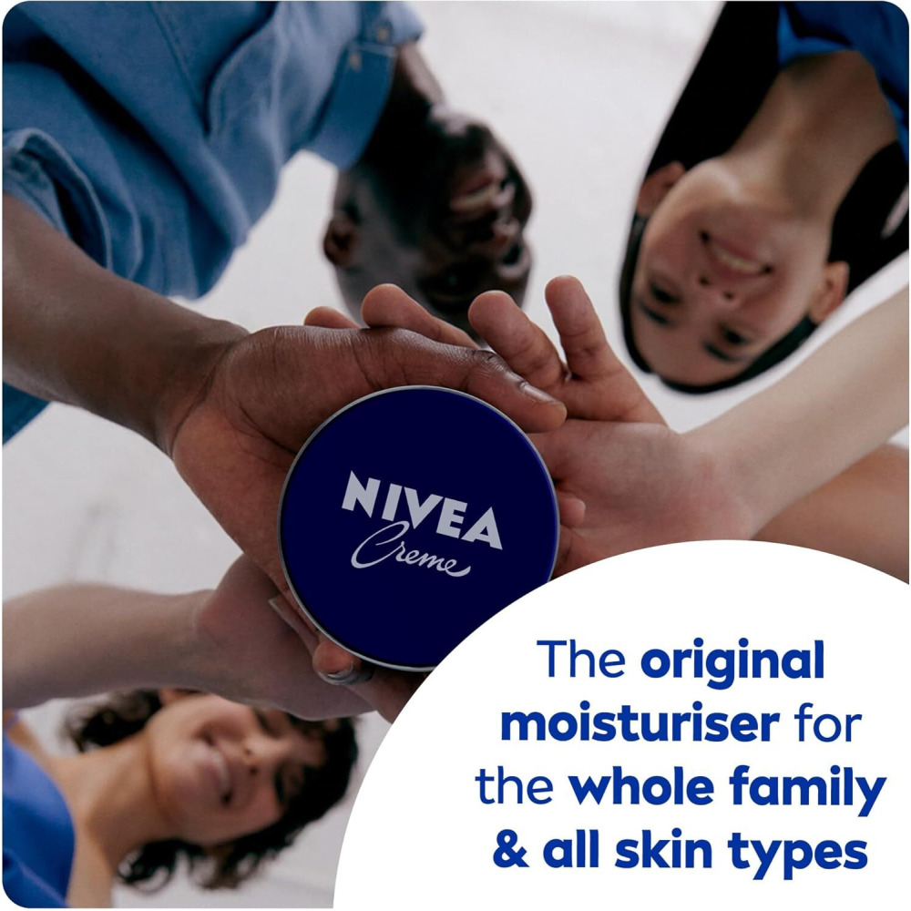 NIVEA Moisturising Cream, Universal All Pourpose Moisturizer for Face Body Hands, Tin 400ml - 5