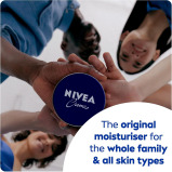 NIVEA Moisturising Cream, Universal All Pourpose Moisturizer for Face Body Hands, Tin 400ml - 5 miniature