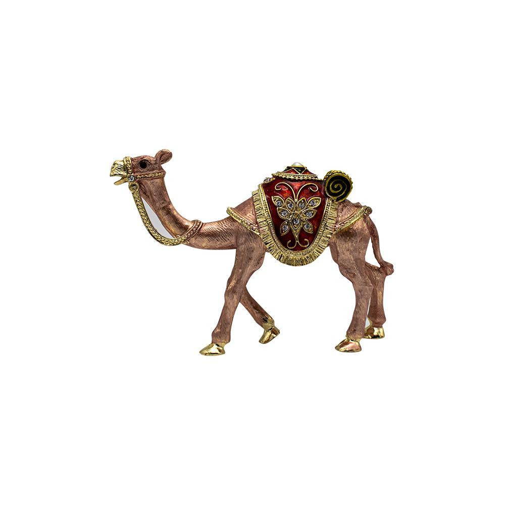Generic / Metallic camel statue - 1