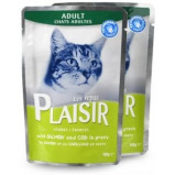 Plaisir / Cat food, Cats chunks in gravy, 12 x 3.5 oz (100 g) - 4 miniature