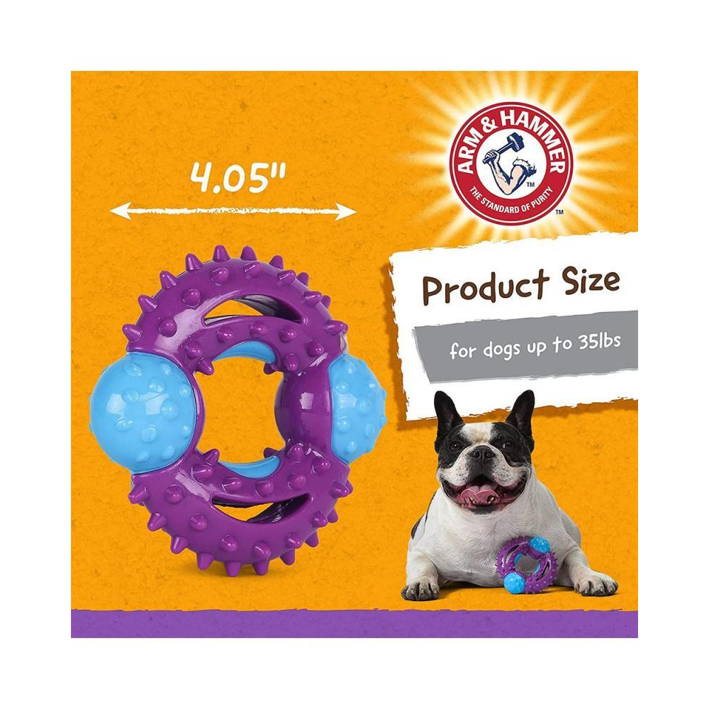 Arm and Hammer Pets Nubbies Orion Dog Dental Toy with Baking Soda - 5