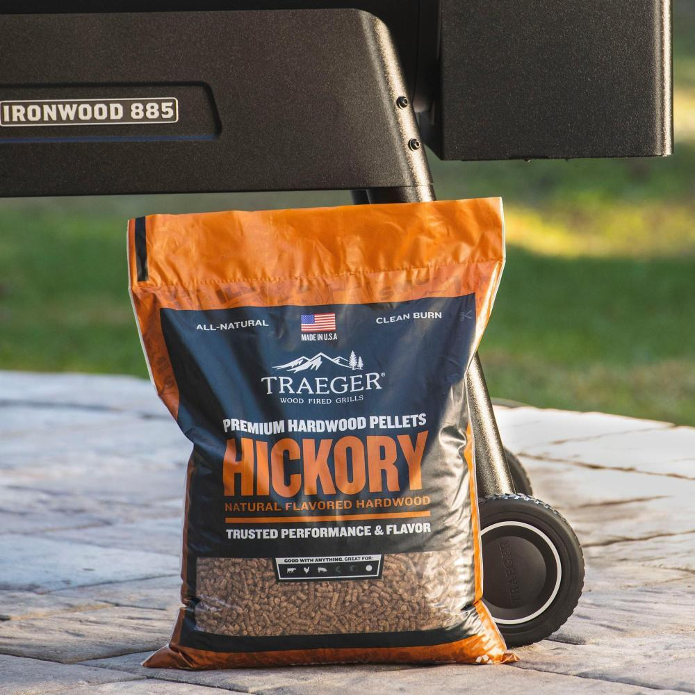 Traeger Hickory Bbq Wood Pellets 20Lb Bag - 8