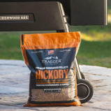 Traeger Hickory Bbq Wood Pellets 20Lb Bag - 8 miniature