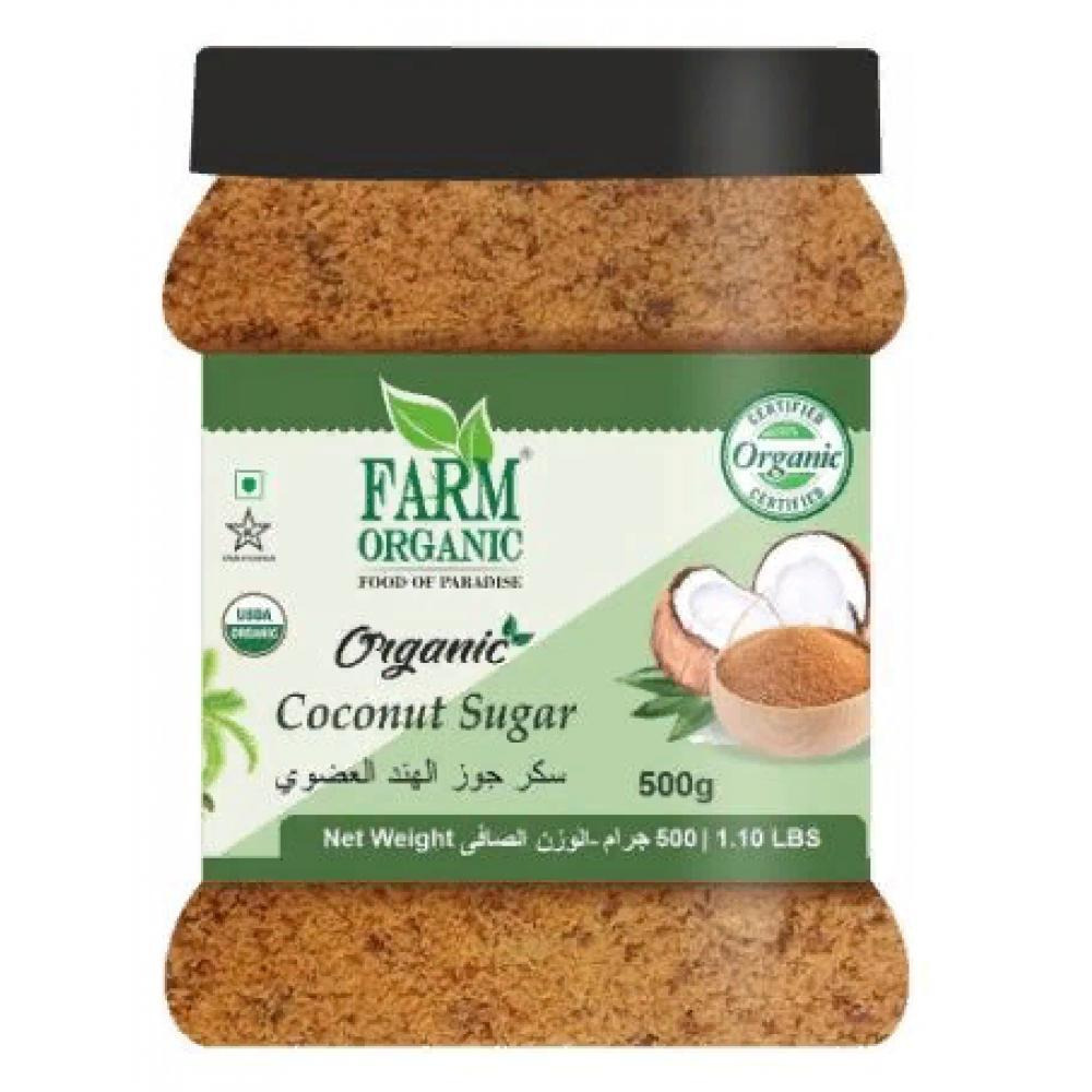 Farm Organic Gluten Free Coconut Sugar 500 g - 1