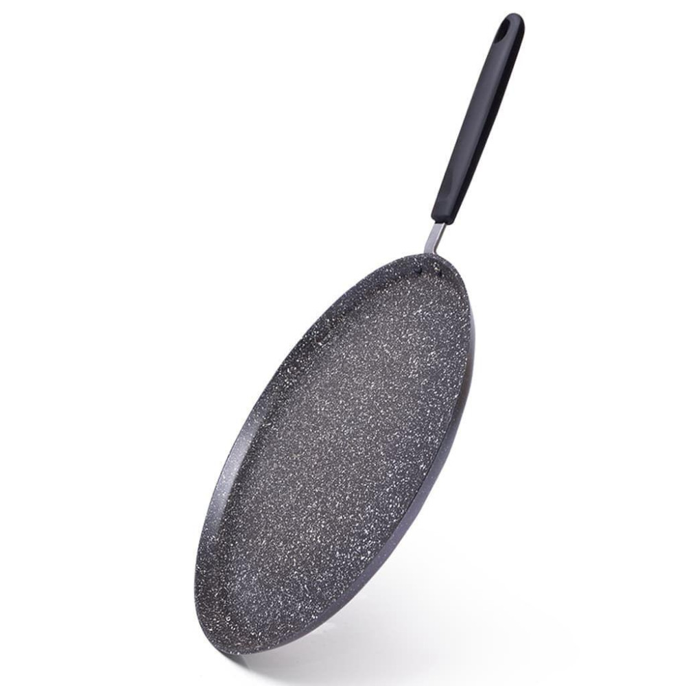 FISSMAN Nonstick Crepe Pan 32cm, Aluminum Crepe Pan Fiore Series, Induction Bottom - 1