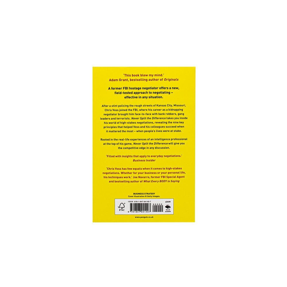 Cornerstone Digital / Books, Never Split the Difference: Negotiating as if Your Life Depended on It - 2