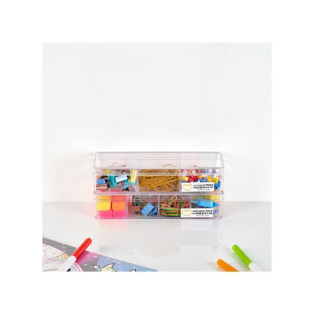 صندوق هوم سميث الشفاف 4 فواصل شفاف 20 × 7.2 × 4.1 سم - 4