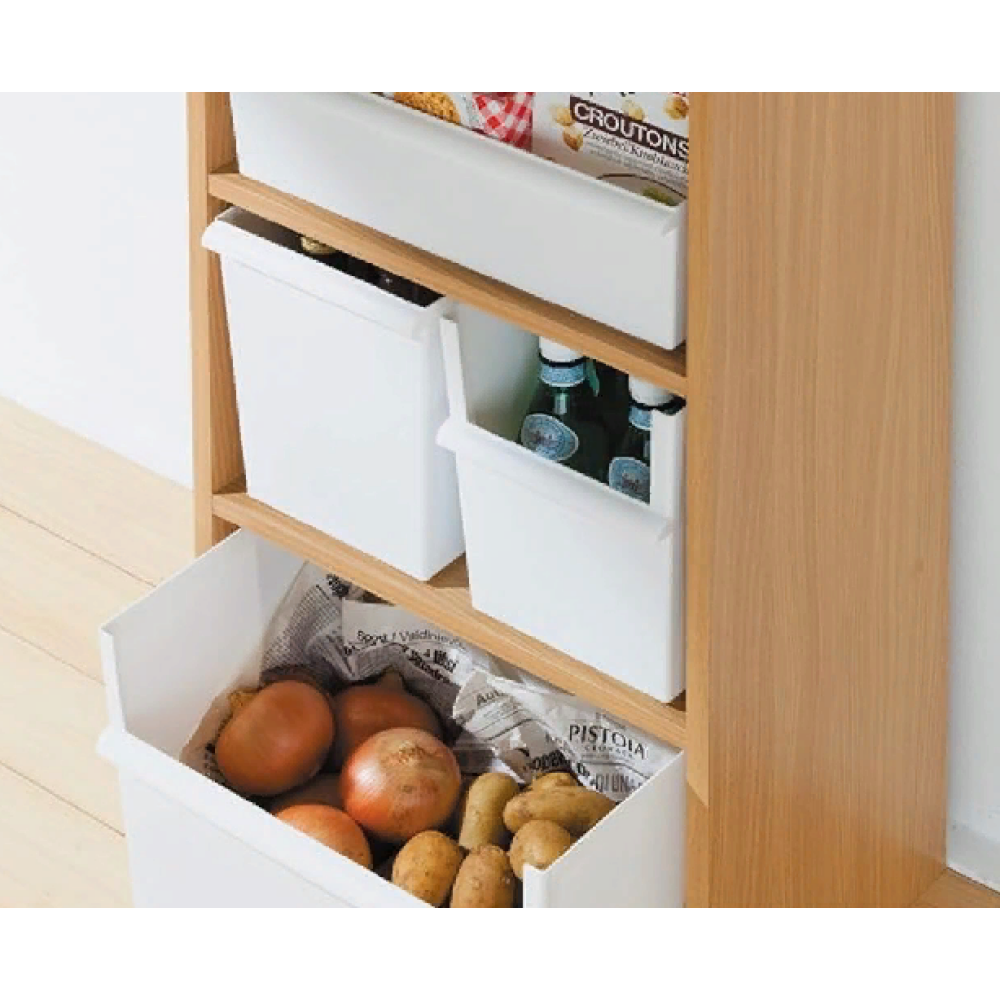 Контейнер Для Хранения Like It Широкий, Темно-Белый - 5