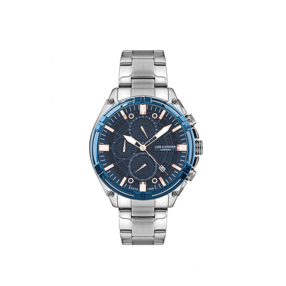 LEE COOPER Men's Multi Function D.Blue Dial Watch - LC07546.390 - 1
