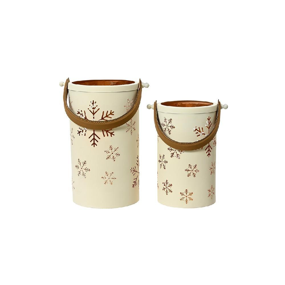 Kaemingk Decoris Lantern Iron Набор Сверкающих Роз - 1