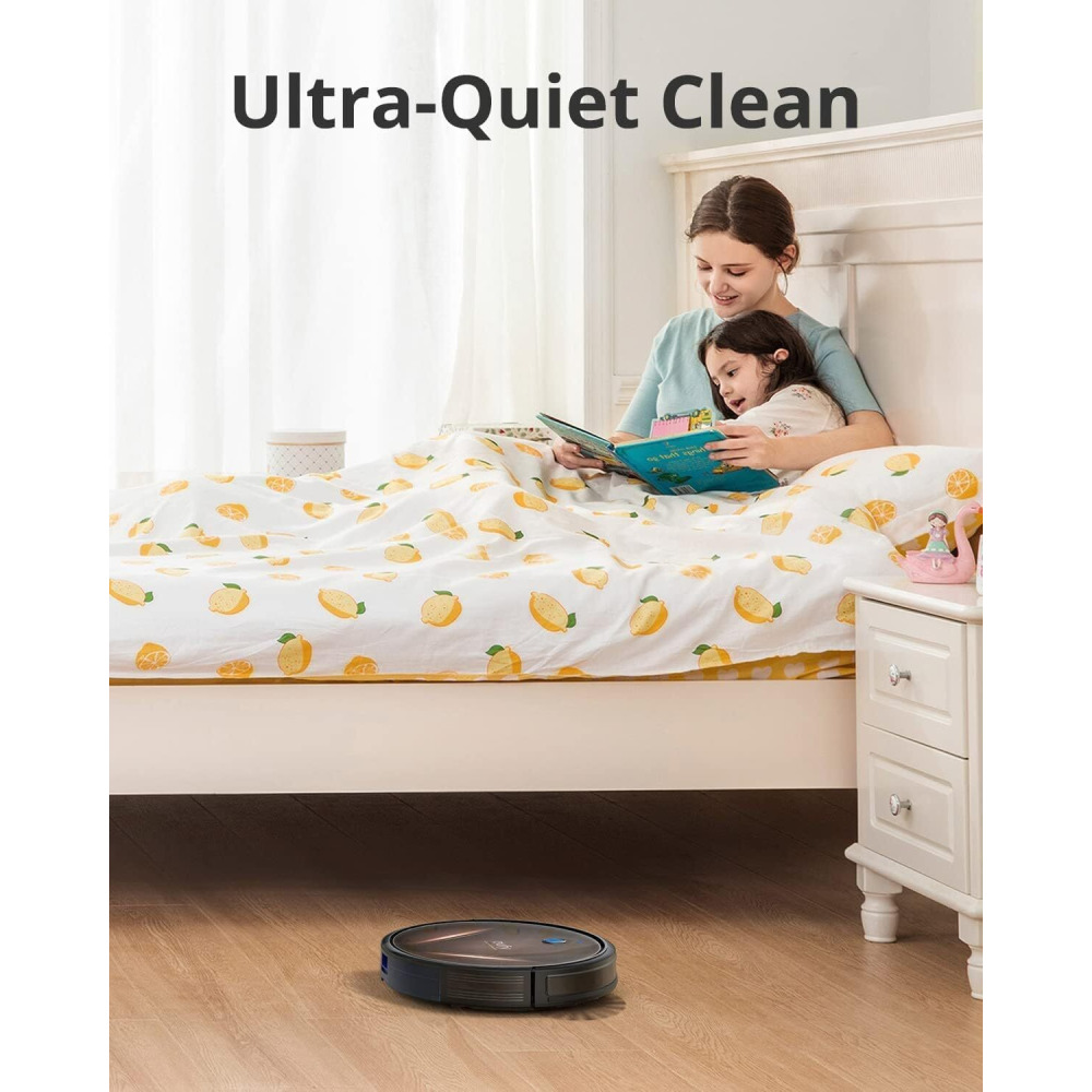 مكنسة كهربائية روبوتية EUFY T2258k11 ROBOVAC G20 HYBRID 2500 Pa باللون الأسود - 5