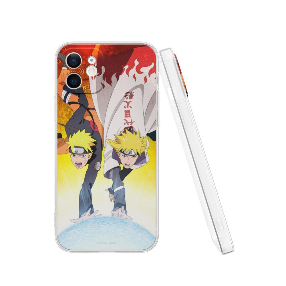 Shockproof Phone Case Designed for iPhone 12, with Naruto, Minato and Rasengan Pattern - 1