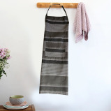 Kitchen Apron BYFT Orchard Light Grey Minichecks - 3 miniature