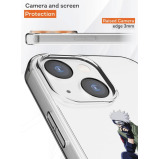 حافظة لهاتف آيفون 13 ميني، غطاء هاتف مقاوم للصدمات، ظهر شفاف مضاد للأصفر متوافق مع آيفون 13 ميني (5.4 بوصة)، تسونادي وياماتو - 5 miniature