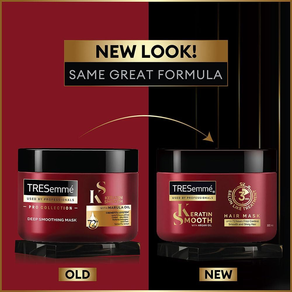 Tresemme, Keratin Smooth Mask for Frizzy Hair, 300 ml - 3