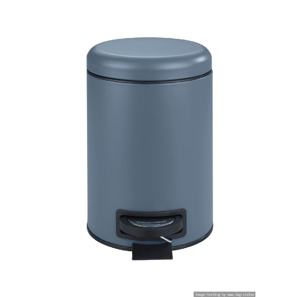 Wenko Pedal Bin Leman Slate Blue 3L - 2