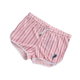 UAEJJ Short for Women Gym Sportswear (Pink, L) - 1 miniature