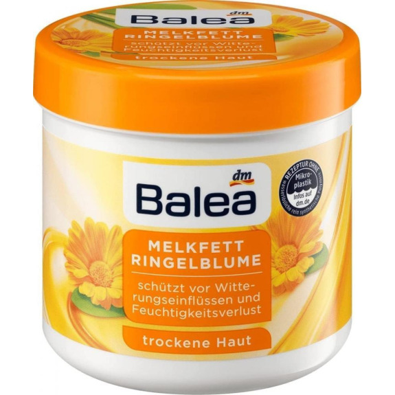 Balea \/ Gel-cream, Melkfett Calendula, Protects skin against environmental damage, stress, from cold, wind, rain, 8.3 fl. oz (250ml)