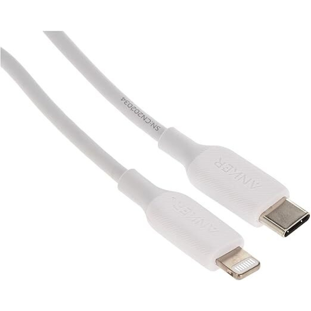 Anker, PowerLine III USB-C to Lightning Cable, 0.9 m, White - 1