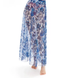 Пляжная юбка Гранаты Синие - 1 miniature