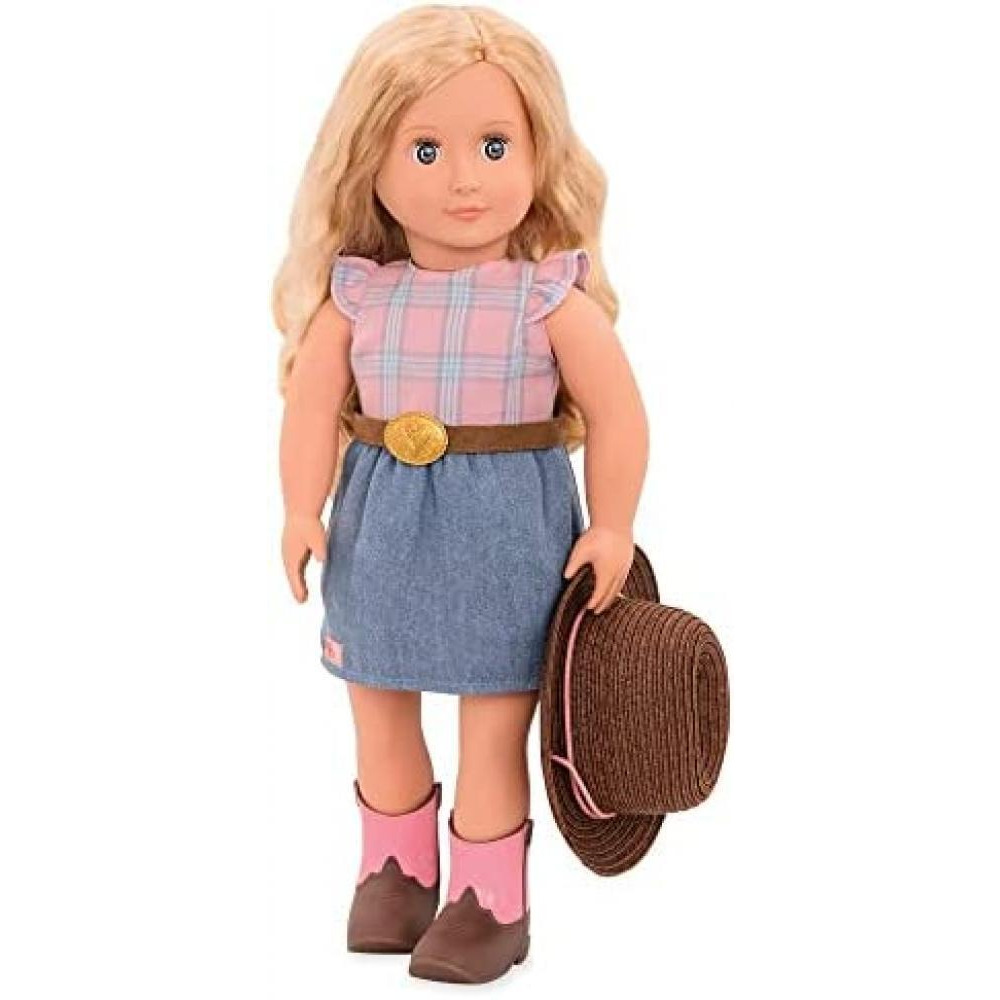 Our Generation Lea Rose Cowgirl Doll with Skirt - 2