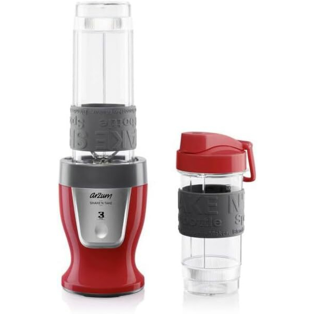 Arzum Blender Shaken Take Smoothie Misty 300 Watts Model - AR1032 - (Red), 1 Year manufacturer Warranty - 4