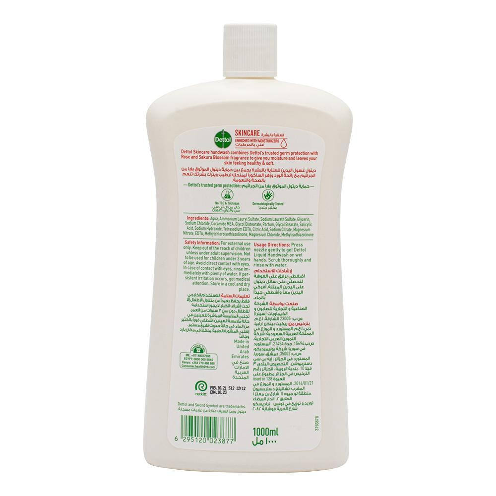 Dettol / Liquid soap, Rose & sakura blossom, 1L - 2