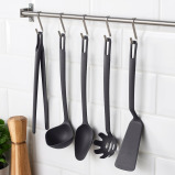 FULLÄNDAD 5-Piece Kitchen Utensil Set (Grey) Durable, Versatile Cooking Tools for Everyday Use - 6 miniature