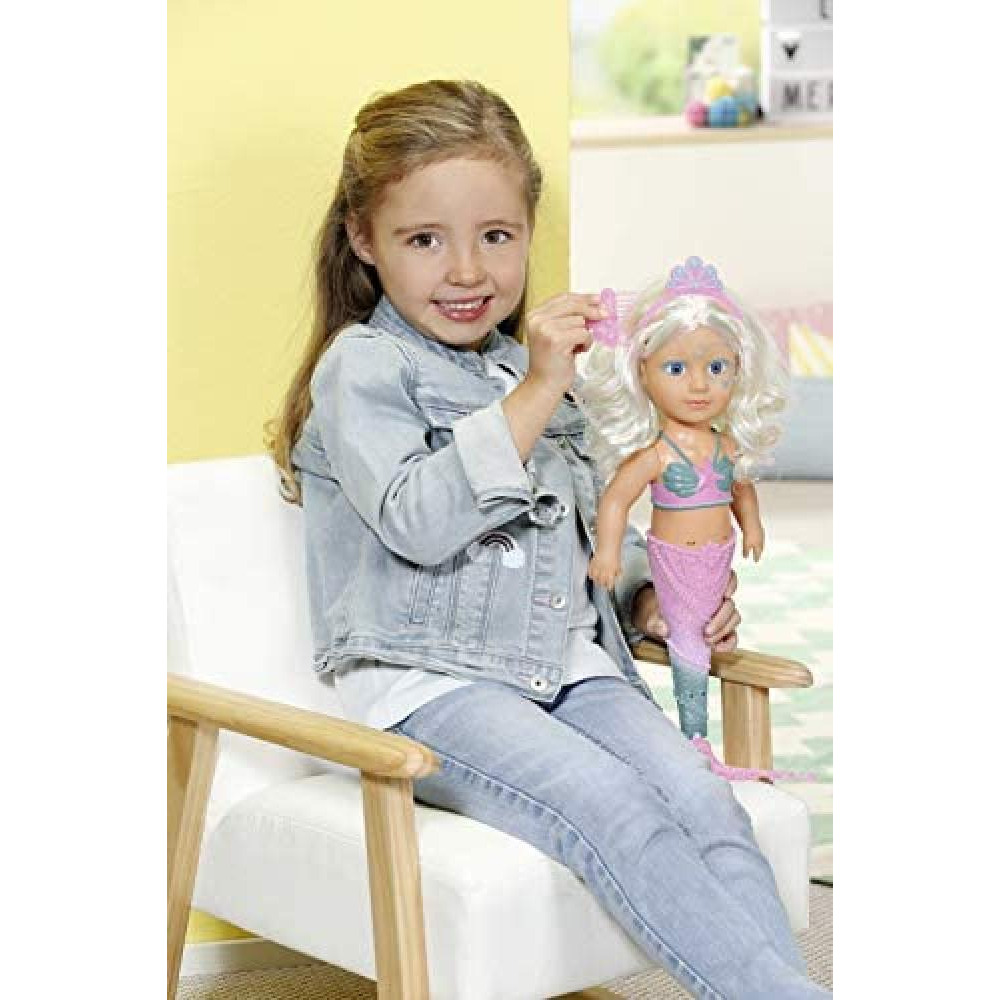 BABY Born Little Sister Mermaid 46 cm Doll with Accessories - 4