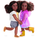Our Generation Deluxe Twin Doll With Book Dedra - 4 miniature