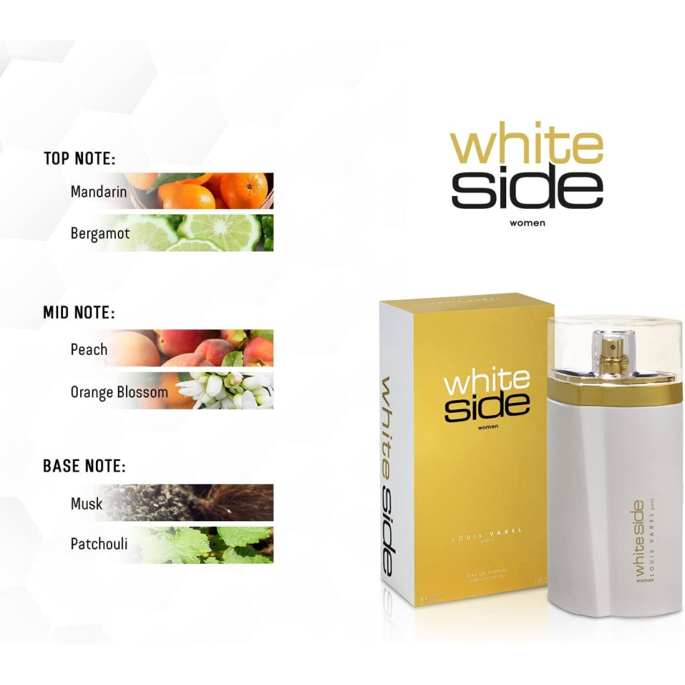 LOUIS VAREL WHITE SIDE ЖЕНСКИЙ EDP 100 МЛ - 4