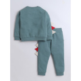 Комплект Из 2 предметов: Толстовка И Джоггеры ДЛЯ МАЛЬЧИКОВ, зеленый, 12-18 M - 3 miniature