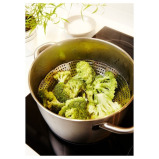 IKEA KLOCKREN Steamer Insert, Stainless Steel – Perfect for Healthy and Versatile Cooking - 8 miniature