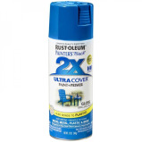 RustOleum PT 2X Ultra Cover Gloss Brilliant Blue 12Oz - 1 miniature