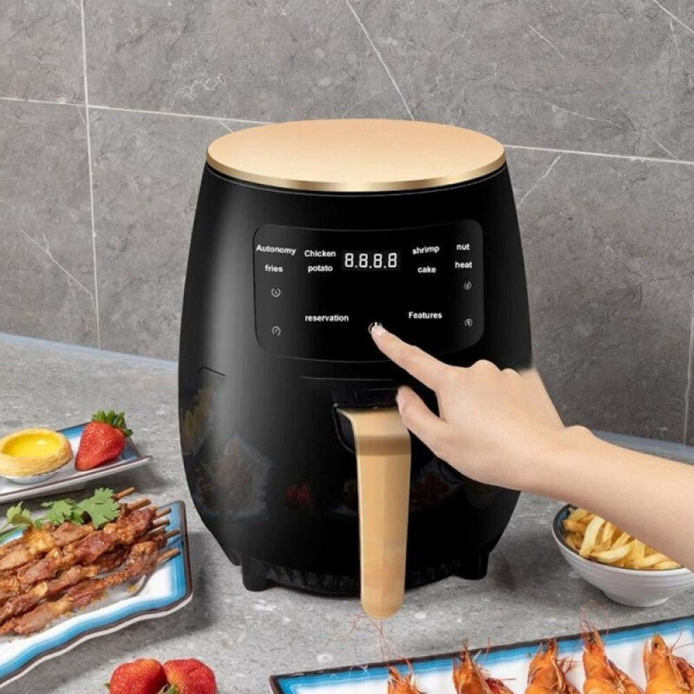 Silver Crest Air Fryer 2400 Watts, 6 Liters,LCD Touch Control - 2