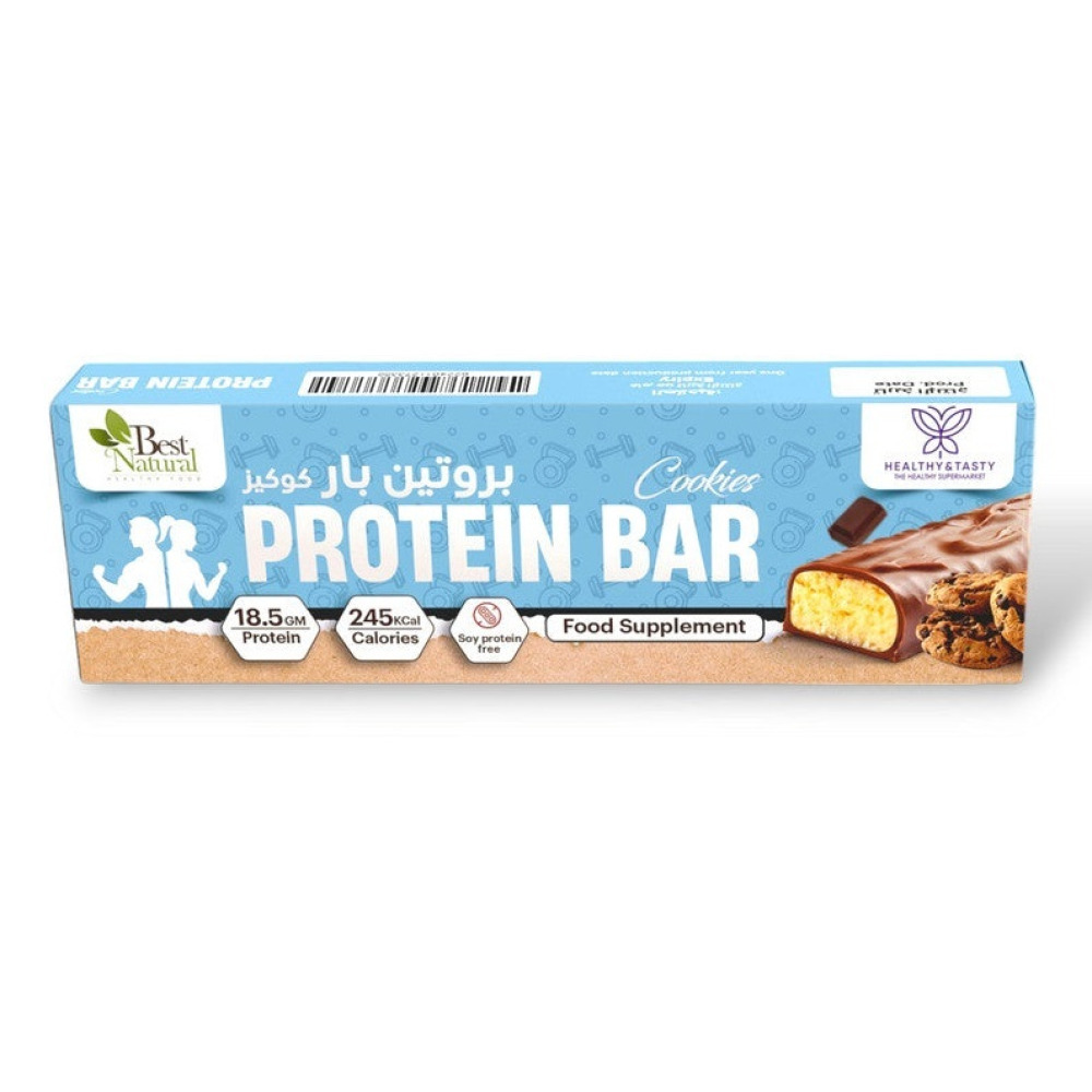 Протеиновый Батончик «Полезное И Вкусное Печенье», Без Соевого БЕЛКА, Без ГМО, 70 г - 1