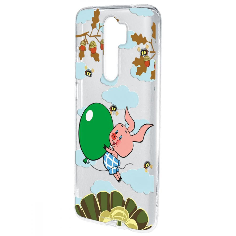 Protective Case Cover for Xiaomi Redmi Note 8 Pro Winnie-the-Pooh: Piglet's flight - 1