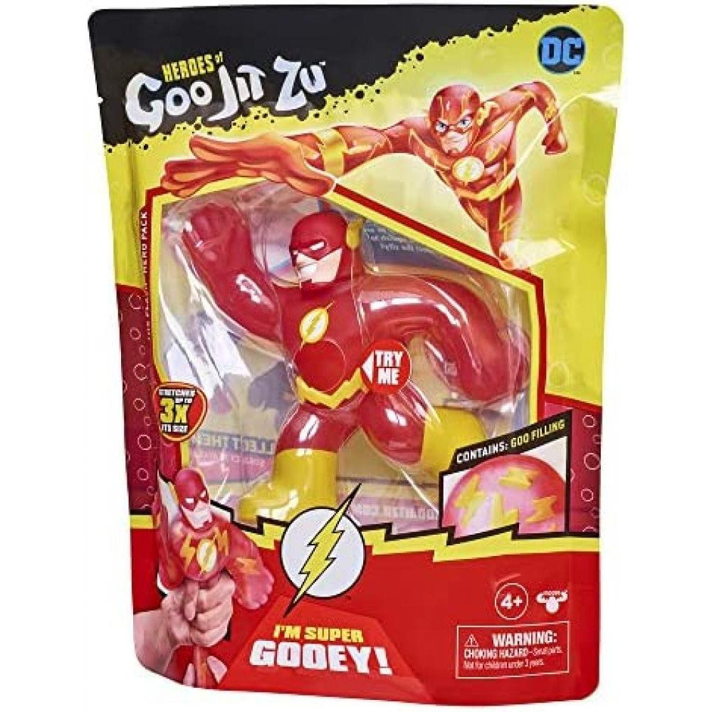 Heroes of Goo Jit Zu - DC Heroes Flash Action Figure, Multicoloured (CO41183) - 3